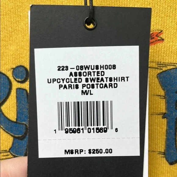 Re/done Paris France Sweatshirt - Picture 4 of 4